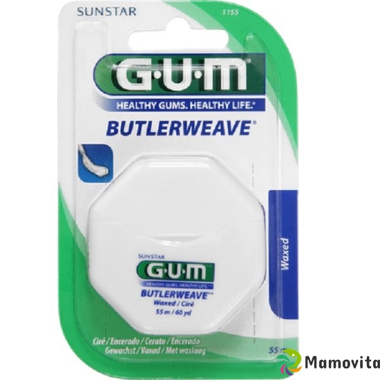 GUM WEAVE SUNSTAR floss waxed 55m buy online