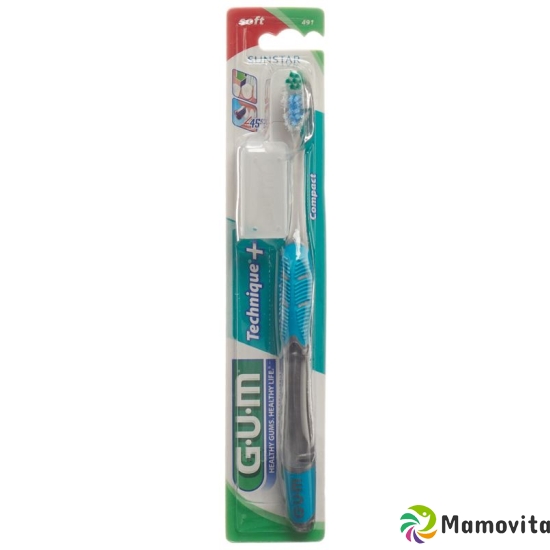 GUM SUNSTAR TECHNIQUE toothbrush compact soft buy online