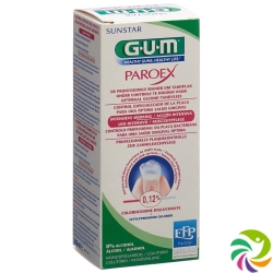 GUM SUNSTAR Paroex mouthwash of 0.12% chlorhexidine 300 ml