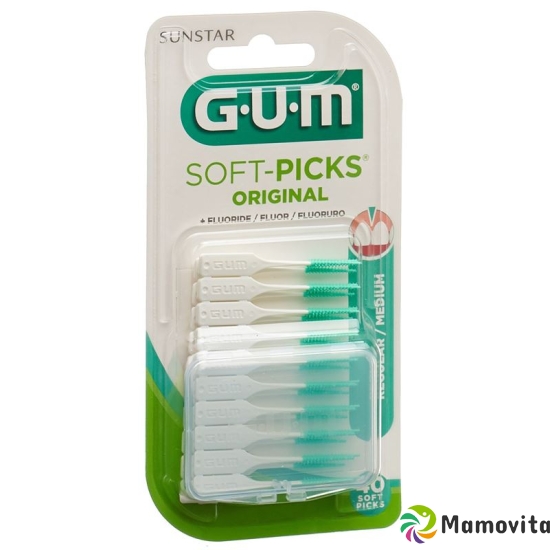 GUM SUNSTAR 632 Soft bristles picks Regular 40 pcs buy online