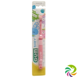 assorted GUM SUNSTAR baby toothbrush 0-2 years