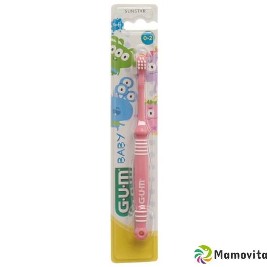 assorted GUM SUNSTAR baby toothbrush 0-2 years buy online