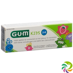 GUM SUNSTAR children toothpaste strawberry 50ml