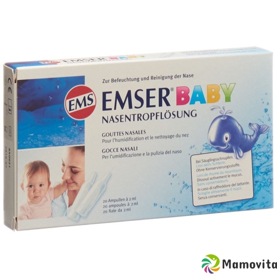 The Emser Baby nasal drop solution 20 x 2 ml buy online