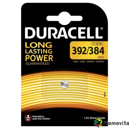 Duracell battery 392/384 / SR41 / AG3 1:55 B1 XL buy online