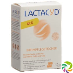 Lactacyd intimate wipes individually wrapped 10 pcs