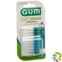 GUM SUNSTAR bristles Softpicks Large 40 pcs