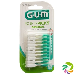 GUM SUNSTAR bristles Soft picks Regular 80 pcs