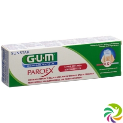 GUM SUNSTAR Paroex toothpaste of 0.12% chlorhexidine 75 ml