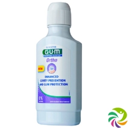 GUM SUNSTAR Ortho mouthwash 300 ml