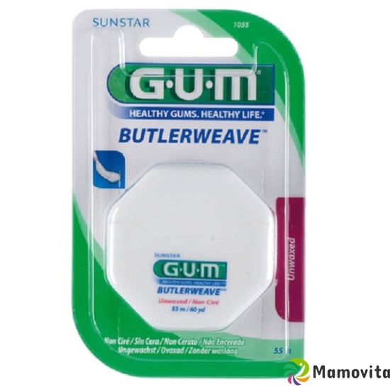 GUM WEAVE SUNSTAR floss 55m unwaxed buy online