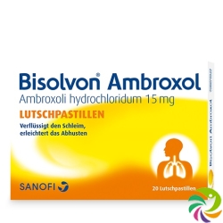 Bisolvon ambroxol lozenges 20 pcs