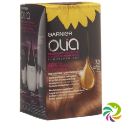 Olia Hair Color 7.3 Dark Golden Blonde