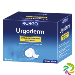 Urgoderm stretch full surface adhesive fixing fleece 10mx10cm role