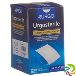 Urgostérile sterile wound dressing 53x70mm 50 pcs