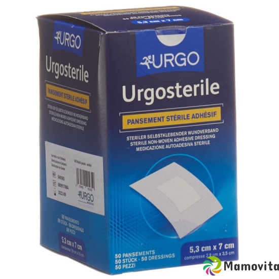 Urgostérile sterile wound dressing 53x70mm 50 pcs buy online