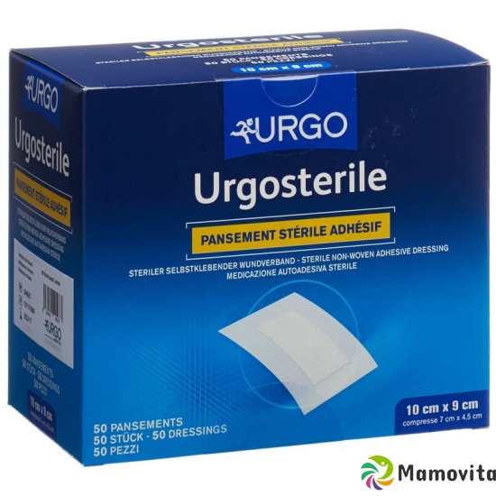 Urgo Urgosterile Steril Wundverba 100x90mm 50 Stück buy online