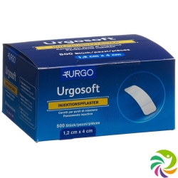 Urgosoft Injektionspflaster 1.2x4cm 500 Stück