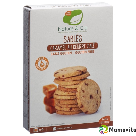 Nature & Cie caramel Mürbeteigplätzchen gluten 135 g buy online