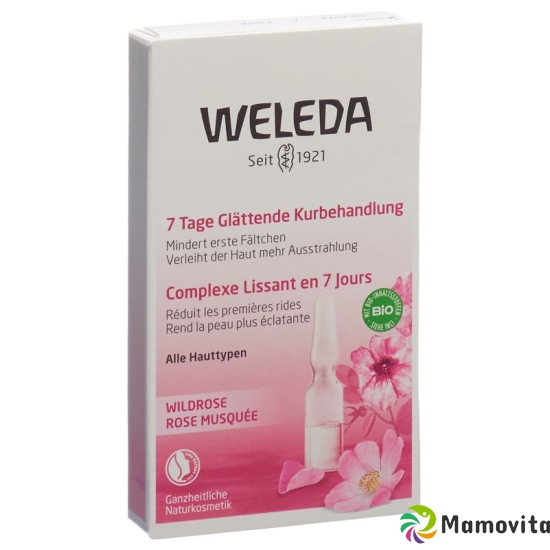 Weleda Wild Rose 7 days Spa Treatment 7 x 0.8 ml buy online