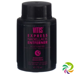 Vitis EXPRESS nail polish remover without acetone with sponge 75 ml