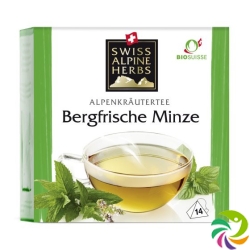 Swiss Alpine Herbs Bergf Minzenmisch Kno Ch 14 Beutel