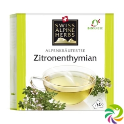 Swiss Alpine Herbs Zitronenthymian Knosp Ch 14 Beutel