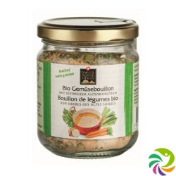 Swiss Alpine Herbs Gemüsebouillon Bio Glas 140g