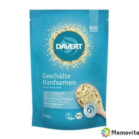 Davert Hanfsamen Geschält Bio Rohkost Box 150g buy online