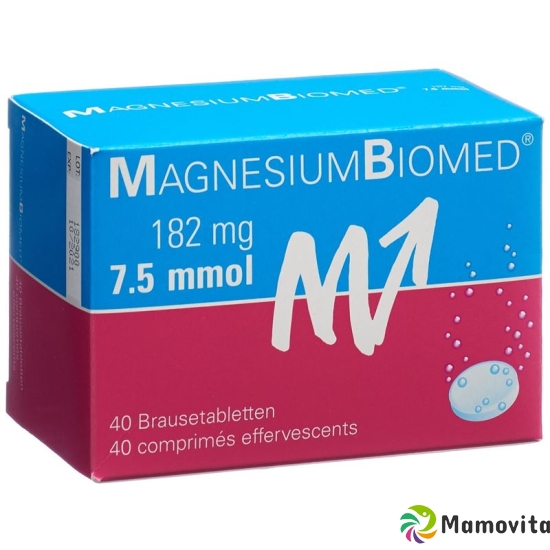 Magnesium Biomed Brausetabl 40 pcs buy online