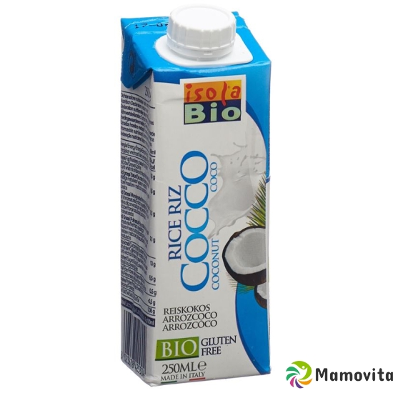 Isola Bio Mini Kokos Reis Drink Tetra 0.25L buy online