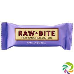 Raw Bite raw food bar berry vanilla 12 x 50 g