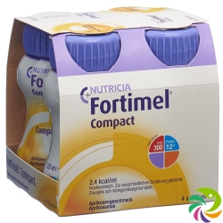 Fortimel Compact apricot 4 Fl 125 ml