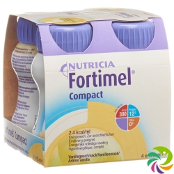 Fortimel Compact vanilla 4 Fl 125 ml