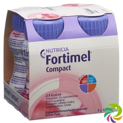 Fortimel Compact strawberry 4 Fl 125 ml