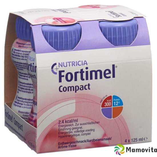 Fortimel Compact strawberry 4 Fl 125 ml buy online