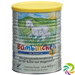 Bambinchen 1 beginning dairy goats milk Ds 400 g