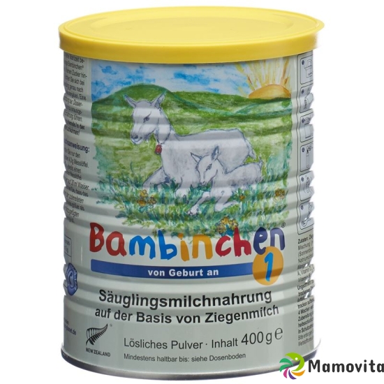 Bambinchen 1 beginning dairy goats milk Ds 400 g buy online