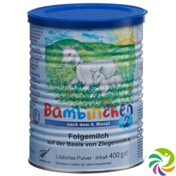 Bambinchen 2 follow-on milk from goat's milk Ds 400 g