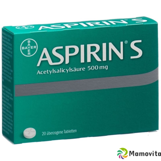 Aspirin 500 mg tbl S 20 pcs buy online