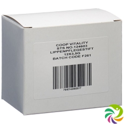 Coop Vitality Lippenpflegestift Box A 12 Stück