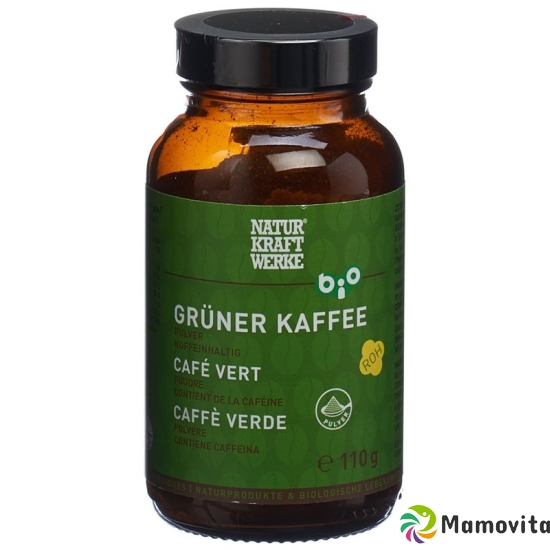 Naturkraftwerke Grüner Kaffee Pulver Bio/kba 110g buy online