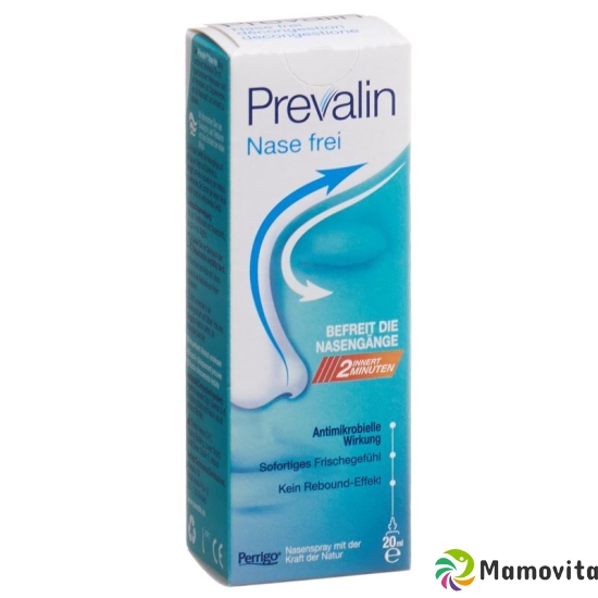 Prevalin nose freely nasal spray 20 ml buy online