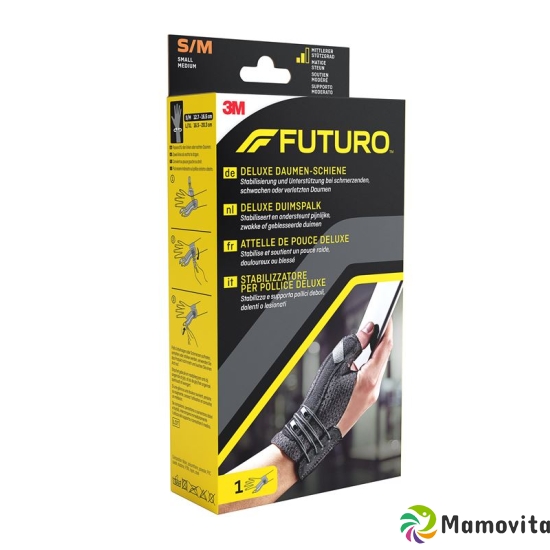 3M Futuro Deluxe Thumb Splint S / M left / right black buy online