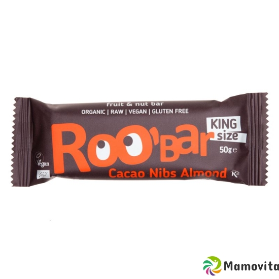 Roobar raw bar cocoa and almond splitter 16 x 50 g buy online