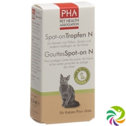 PHA spot-on drops of N for cats 3 Amp 1.5 ml