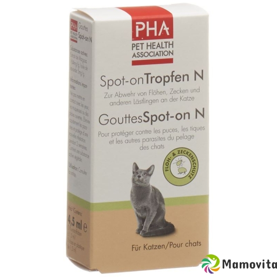 PHA spot-on drops of N for cats 3 Amp 1.5 ml buy online