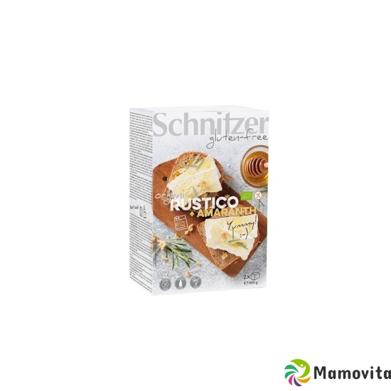 Schnitzer Organic Rustico + Amaranth 500 g buy online