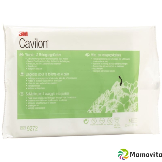 3M Cavilon Wasch-&reinigungstücher 2in1 8 Stück buy online