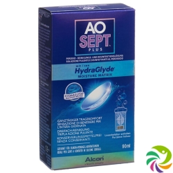 Aosept Plus with 90 ml HydraGlyde